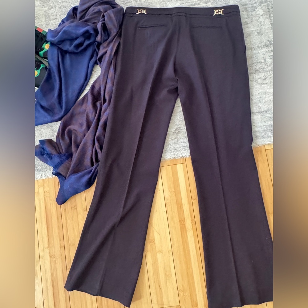 Gucci Wool Flare Leg  Pants